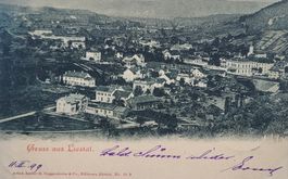 Liestal, 1899, gelaufen