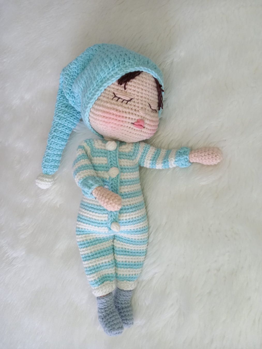 Bambole: Amigurumi Häkelpuppe – Nuovo (secondo la descrizione) da Kaltbrunn venduto da gurlukhandmade