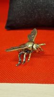 Antike Messing-Fliege, Sammlerstueck, Vintage Deko!
