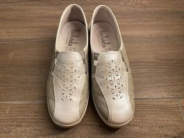 Belvida Sneaker / Mokkasins aus Leder Gr. 39