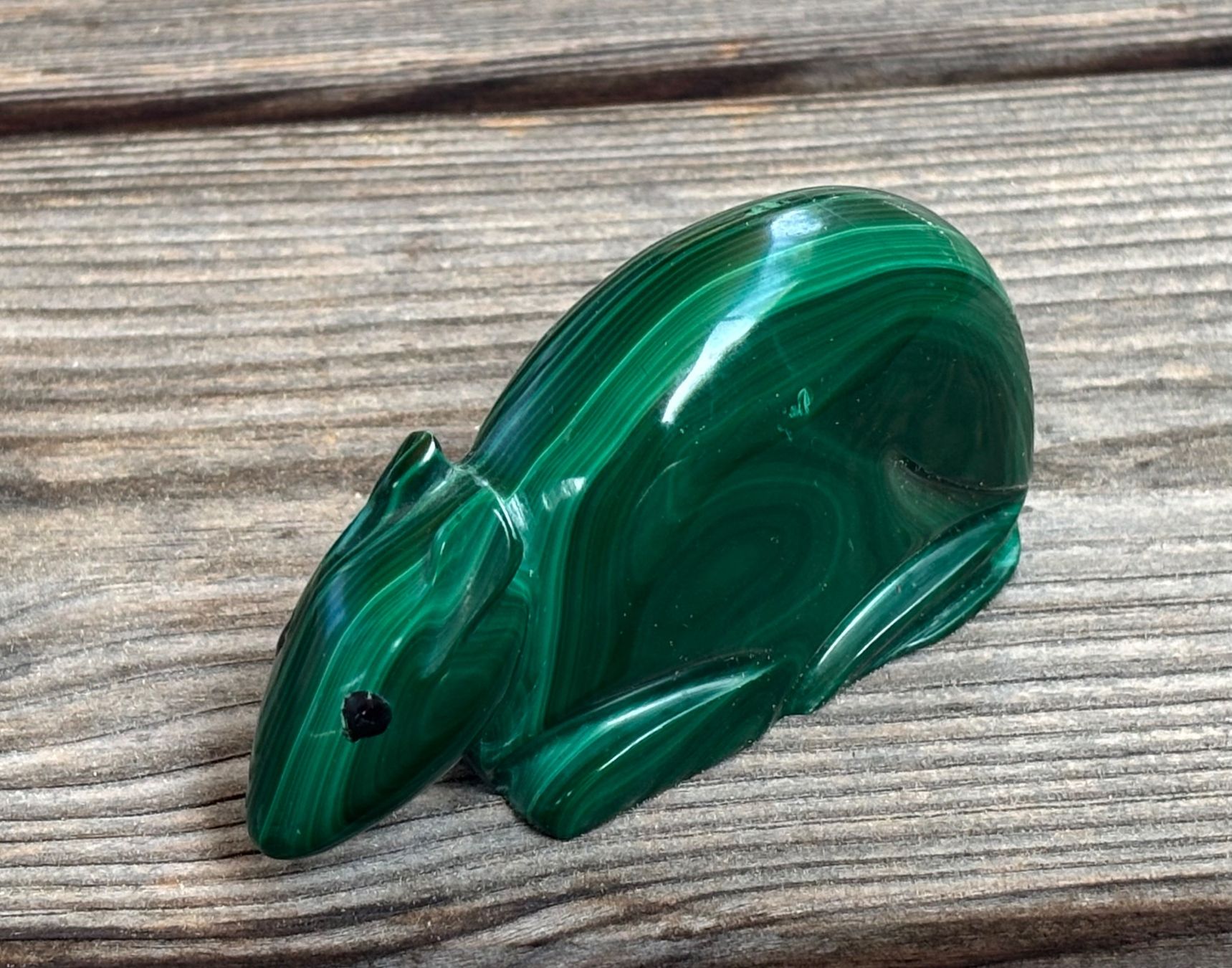Figurines: Malachit Figur Maus – D'occasion à Lüchingen par Eeizo 6