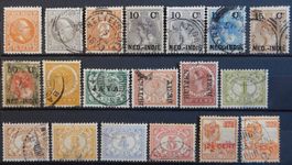 Niederlande Indien Lot mit alten Werten