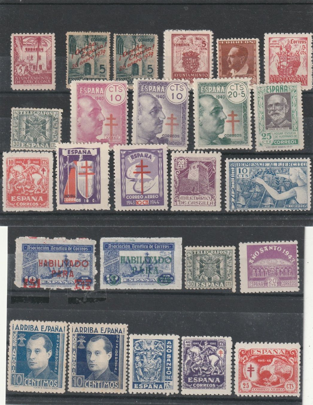 Tous les timbres: Lot Spanien Regional-Marken – D'occasion à Rorschacherberg par fratovi2