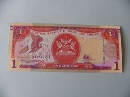 Trinidad & Tobago 1 Dollar Note, Unzirkuliert