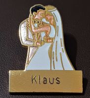 Q018 - Pin Hochzeitspaar Mann Frau Klaus