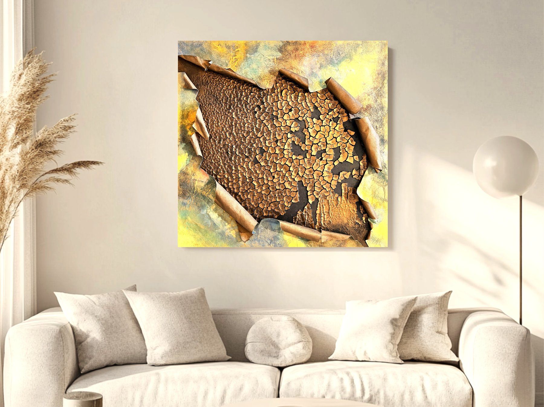 Dipinti: Andrea Scacciotti - Malerei auf Leinwand - Material abstrakt – Usato da Ponte Tresa venduto da 11GalleriaAlterEgo11 5