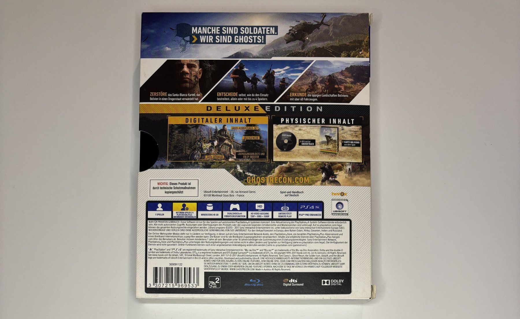 Spiele: PS4 - Tom Clancy's Ghost Recon: Wildlands - Deluxe Edition – Gebraucht aus Allschwil von Bullach 4
