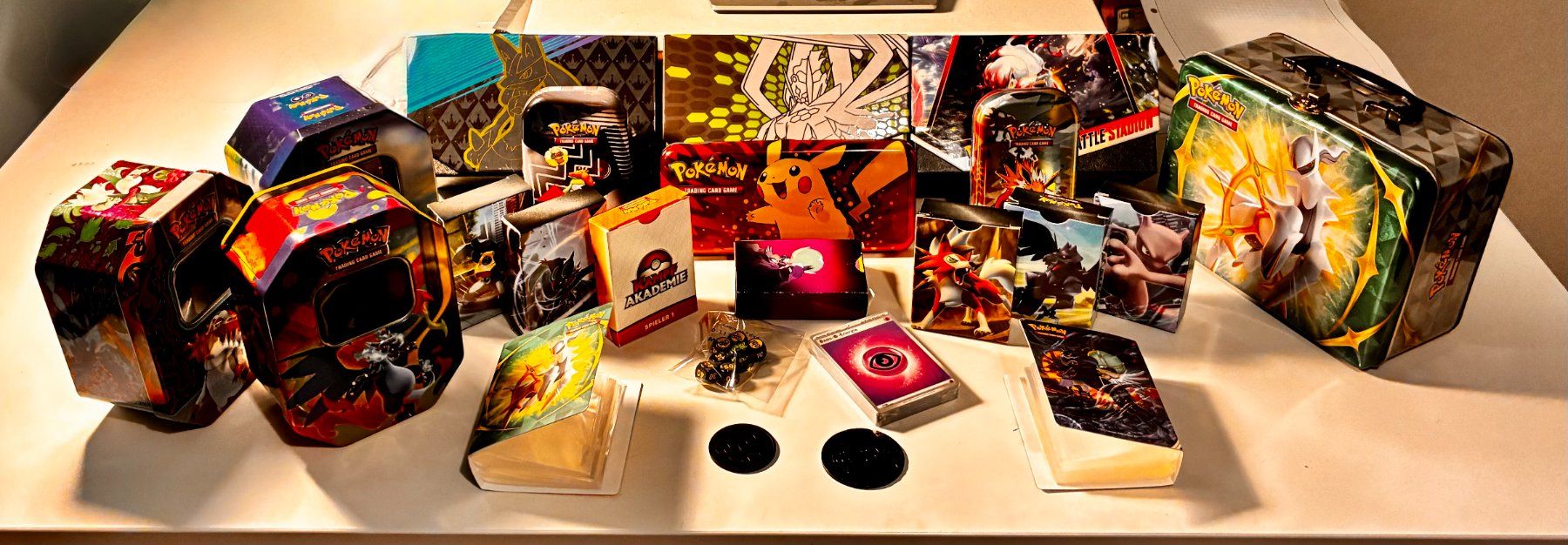 Casse di trasporto: Leere Pokémon Boxen Blech und Karton – Usato da Zürich venduto da Gregor_Hauser