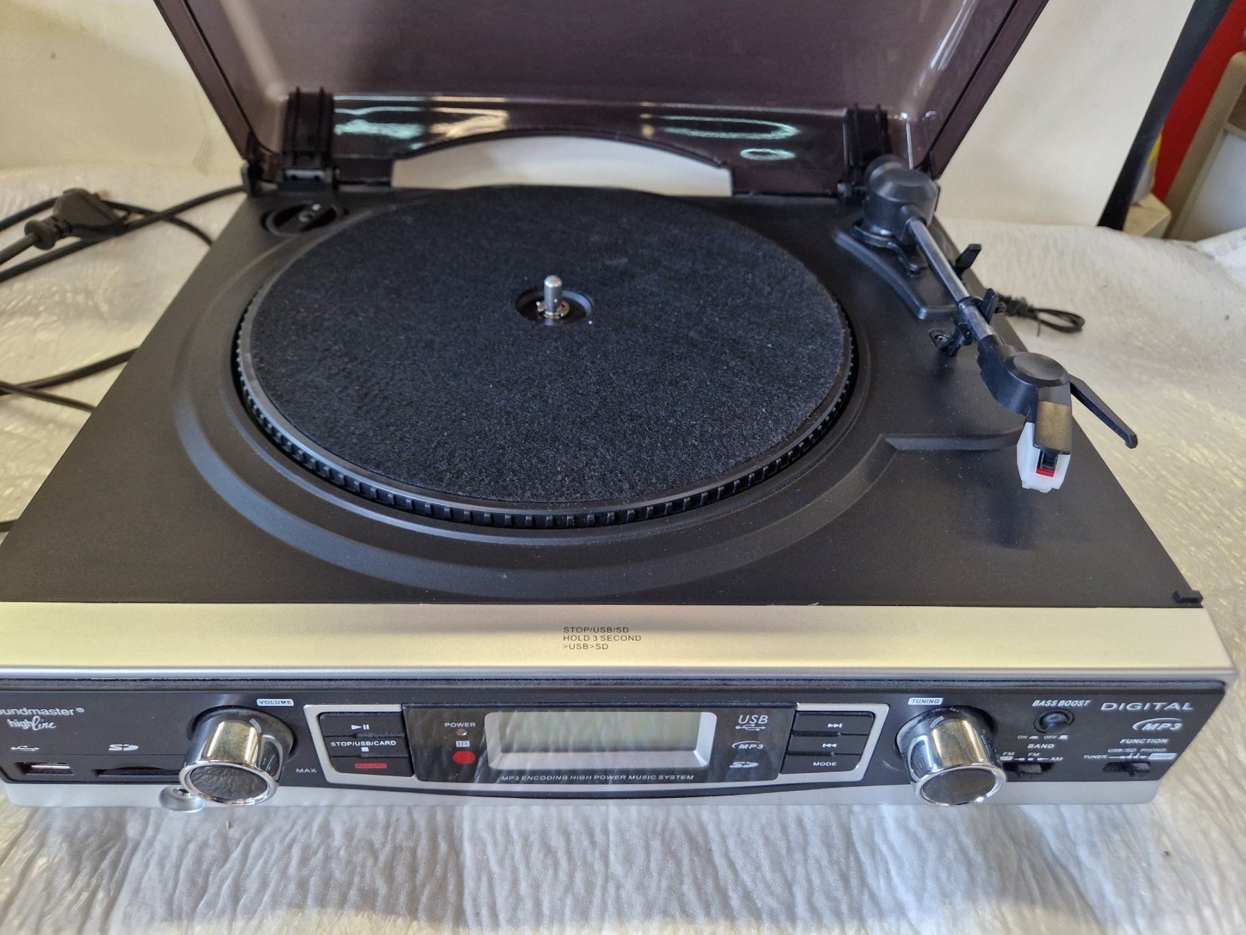 Plattenspieler: Plattenspieler Soundmaster mit Tuner – Neu (gemäss Beschreibung) aus Wädenswil von tome70 2