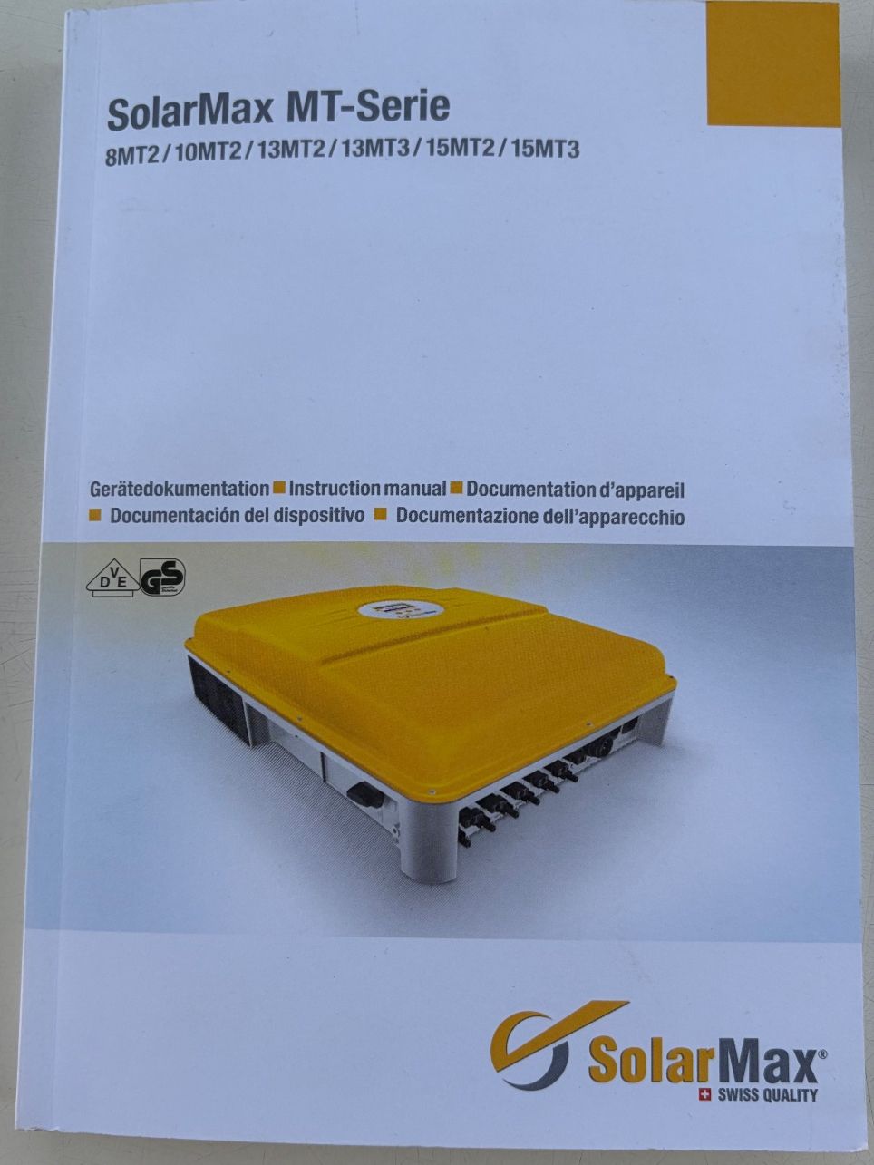 Wechselrichter: Wechselrichter SolarMax 13MT2 – Gebraucht aus Suhr von TwinsJanHu 4