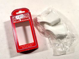 Rustines BREMSHEBEL GUMMI Hoods Weiss NEU