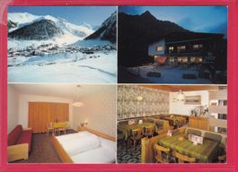 WERBE-FALTKARTE, RESTAURANT PIZ OT, SAMNAUN