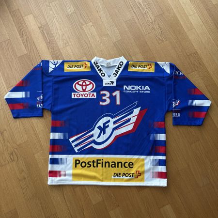 Kloten Flyers Trikot Match Rieder Jako 2000er