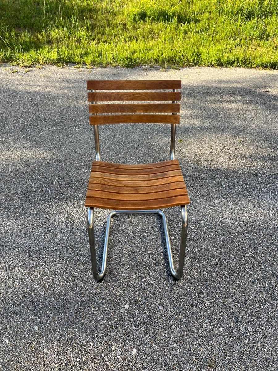 Thonet Sedie: Thonet S40 Gartenstuhl Freischwinger – Usato da Giffers venduto da non_plus_ultra 1