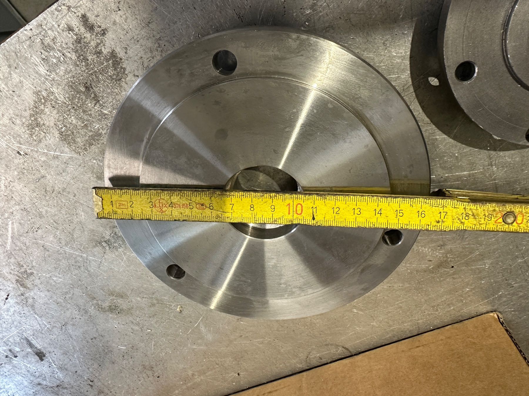 Schaublin Altro per industria metallurgica: Schaublin 102 - W20 Backenfutter Flansche – Nuovo (secondo la descrizione) da Staufen venduto da Moogybee 1