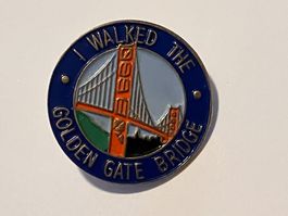 1 Pin Golden Gate Bridge "i walked the"