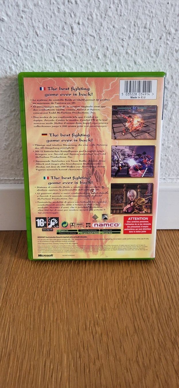 Microsoft Giochi: Xbox - Soul Calibur 2 – Usato da Münsingen venduto da DigitaleSpielecke 1