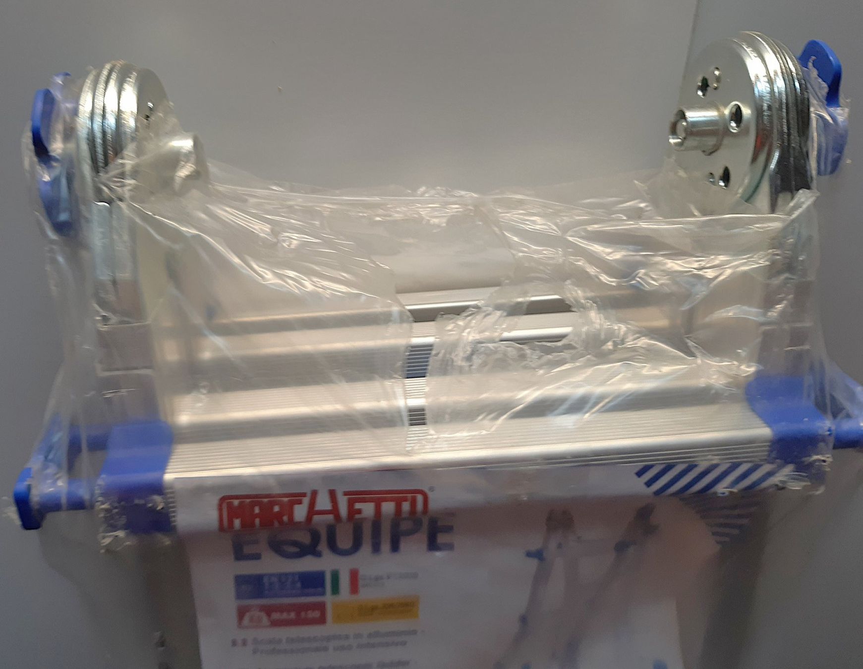 Scale: Neue Teleskop-/Klappleiter / Alu / MARCHETTI EQUIPE 44 – Nuovo e nell'imballaggio originale da Wattwil venduto da webrawa 5