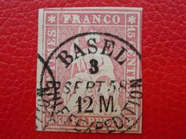 24D, fehlerfrei von BASEL +wunderschön entwertet !