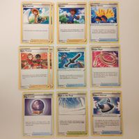 11 POKÉMON cards 2021 TRAINER eng deu sword crystal helmet