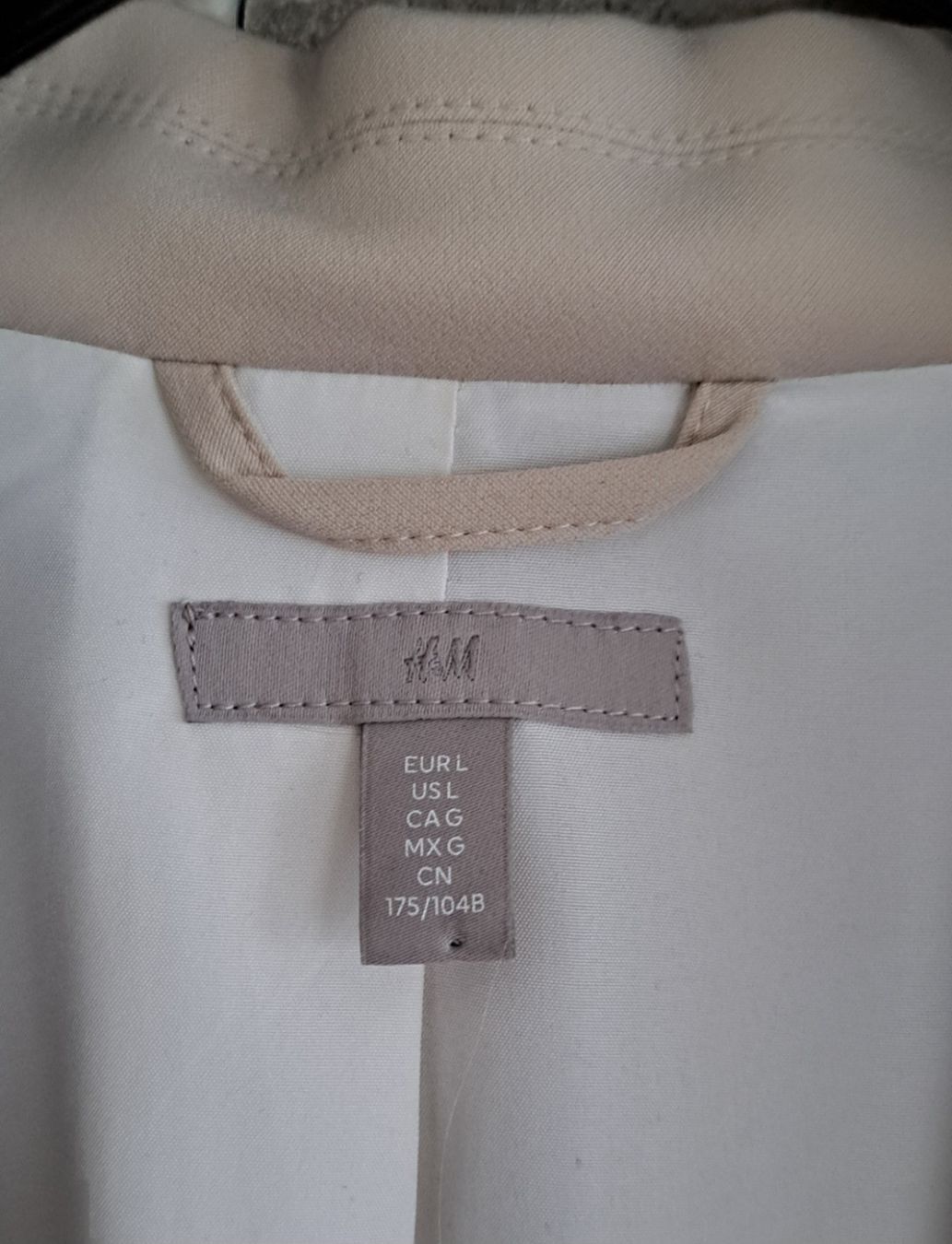 H&M Giacche: Blazer beige NEU Gr. L – Nuovo (secondo la descrizione) da Emmen venduto da Huwimark 1