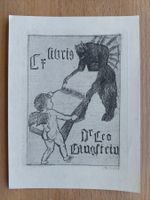 Exlibris Otto Siebert - Orig. Radierung
