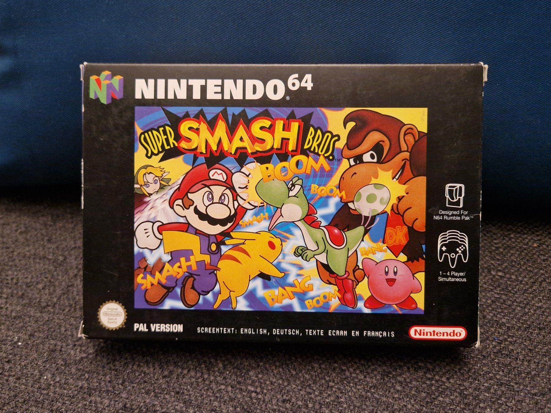 Giochi: Super Smash Bros. OVP / N64 – Usato da Rain venduto da Laupia
