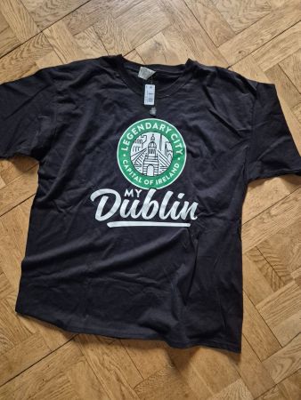 Dublin T-Shirt, Grösse XL, Schwarz, Neu mit Etikett!