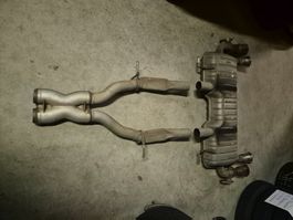 Originale Auspuffanlage von einem Chevrolet Camaro