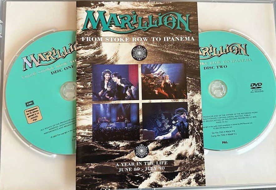 Tous les DVDs: Marillion - From Stoke Row To Ipanema DVD – D'occasion à Beringen par Mantafisch1 2