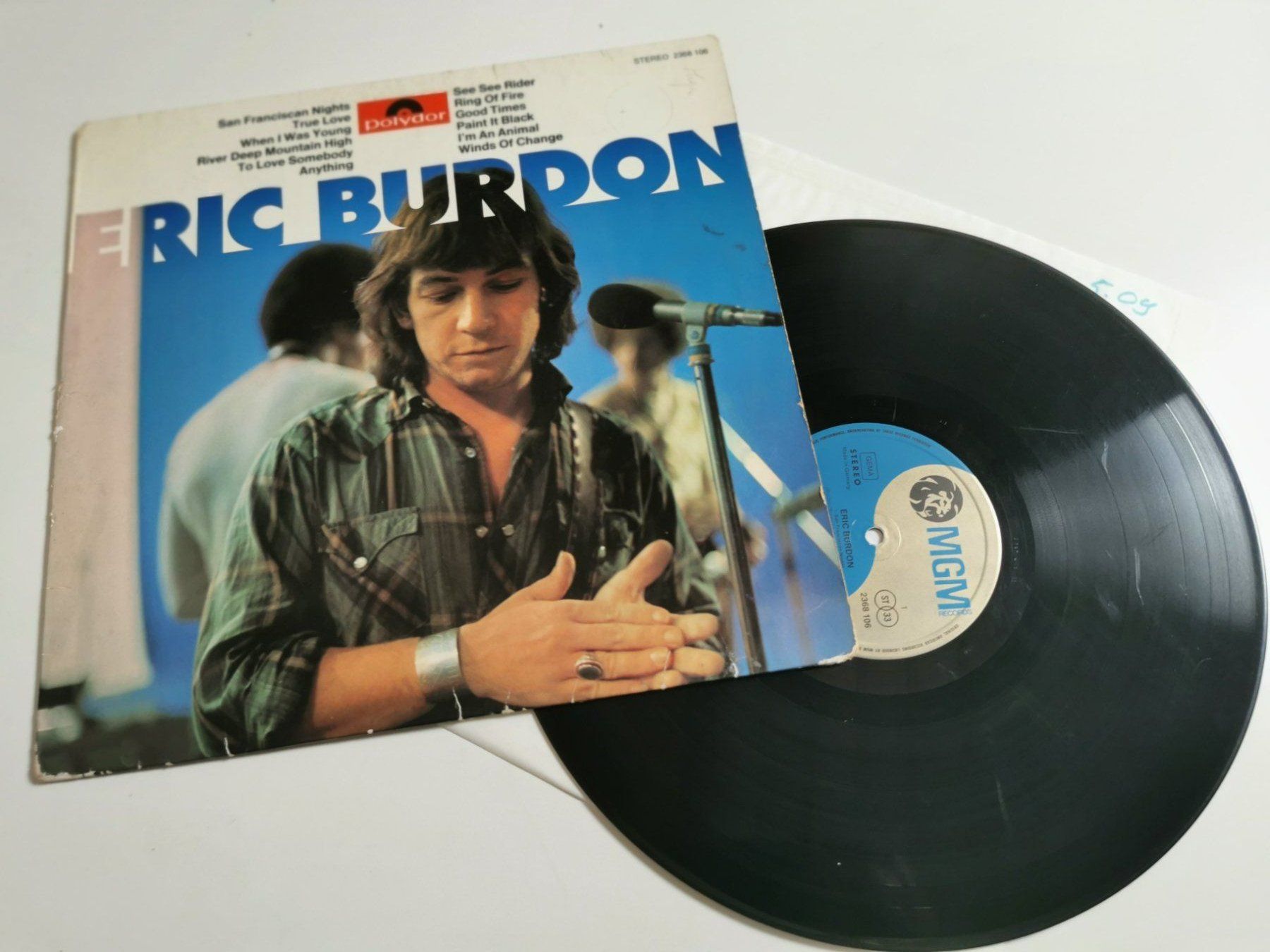 Schallplatten: ERIC BURDON - ERIC BURDON – Gebraucht aus Grafenried von House-of-Oldies