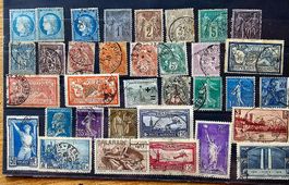 FRANCE timbres anciens dès classiques