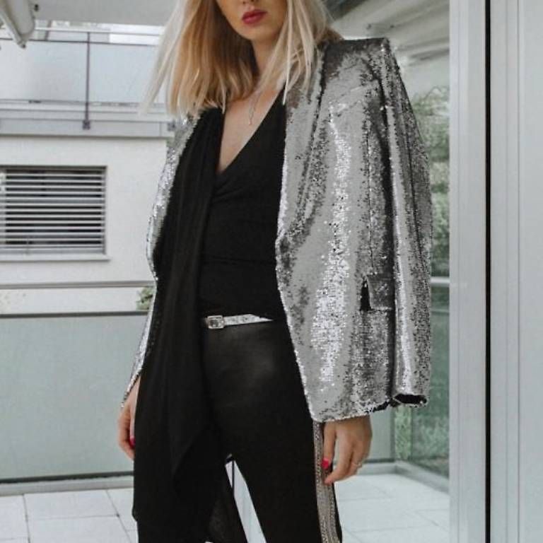 Balmain Giacche: Balmain sequin blazer – Usato da Zug venduto da dadadel 1