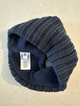 PETIT BATEAU Fleece-gefütterter Snood Schlauchschal wie NEU