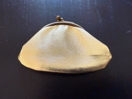 Goldiges Portemonnaie / Täschli im Vintage Stil, Top!
