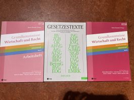 3 Bände Grundkenntnisse Wirtschaft und Recht Arbeitsheft