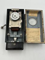 Antike Schaltuhr FR Sauter Basel CWP1 von 1937 Industrie