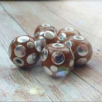Kashmir Indonesische Perlen, Sortiment 9,  16x18mm
