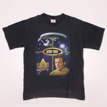 Vintage Year 2000 Star Trek Captain James T. Kirk Shirt