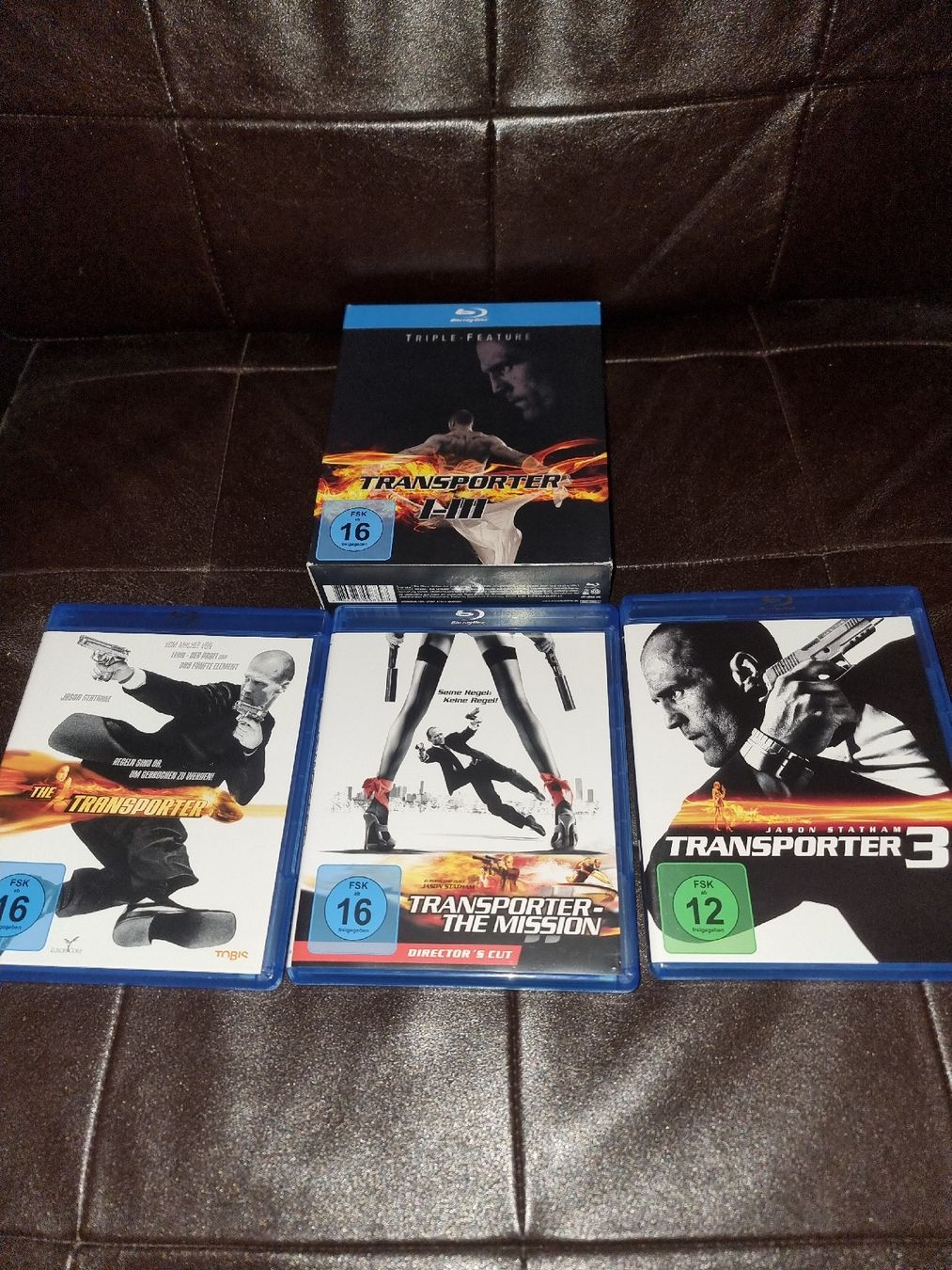 Tutti i DVDs: Transporter Film 1-3 Blu-ray – Nuovo (secondo la descrizione) da Bronschhofen venduto da dvnb