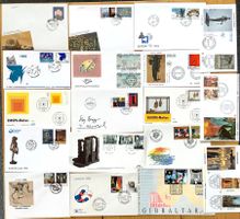 1993 - FDC EUROPA - Zeitgenössische Kunst ( 2 )