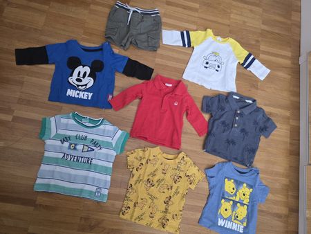 Kinder Kleider Paket Gr. 62, Sommer-Look mit Disney & Co.