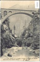 Pont sur le Triege a Tretian (Triquent) pres Salvan