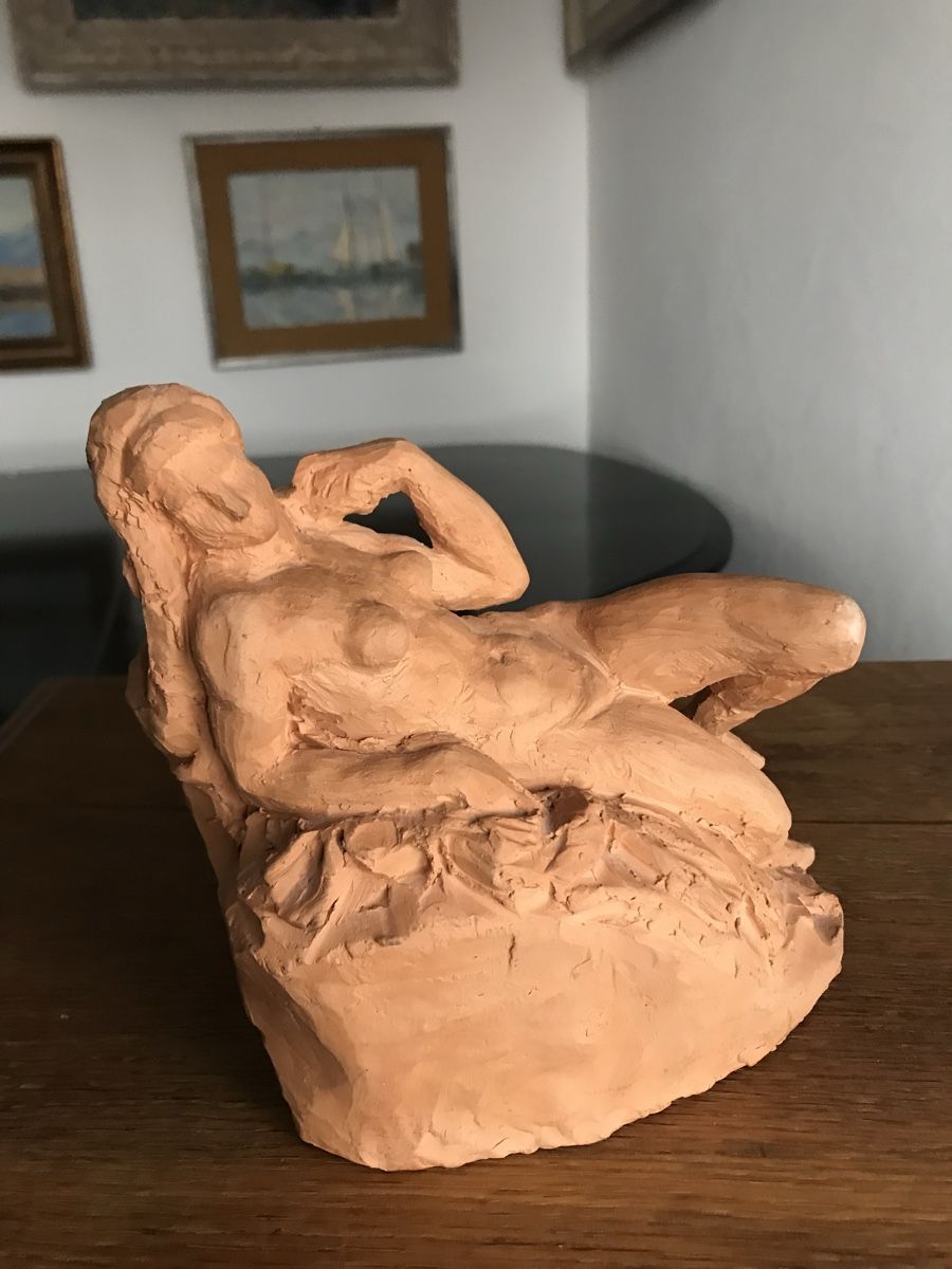 Statuette: Statuette de nu en terre cuite – Usato da Villeneuve VD venduto da sim_q5hp 1