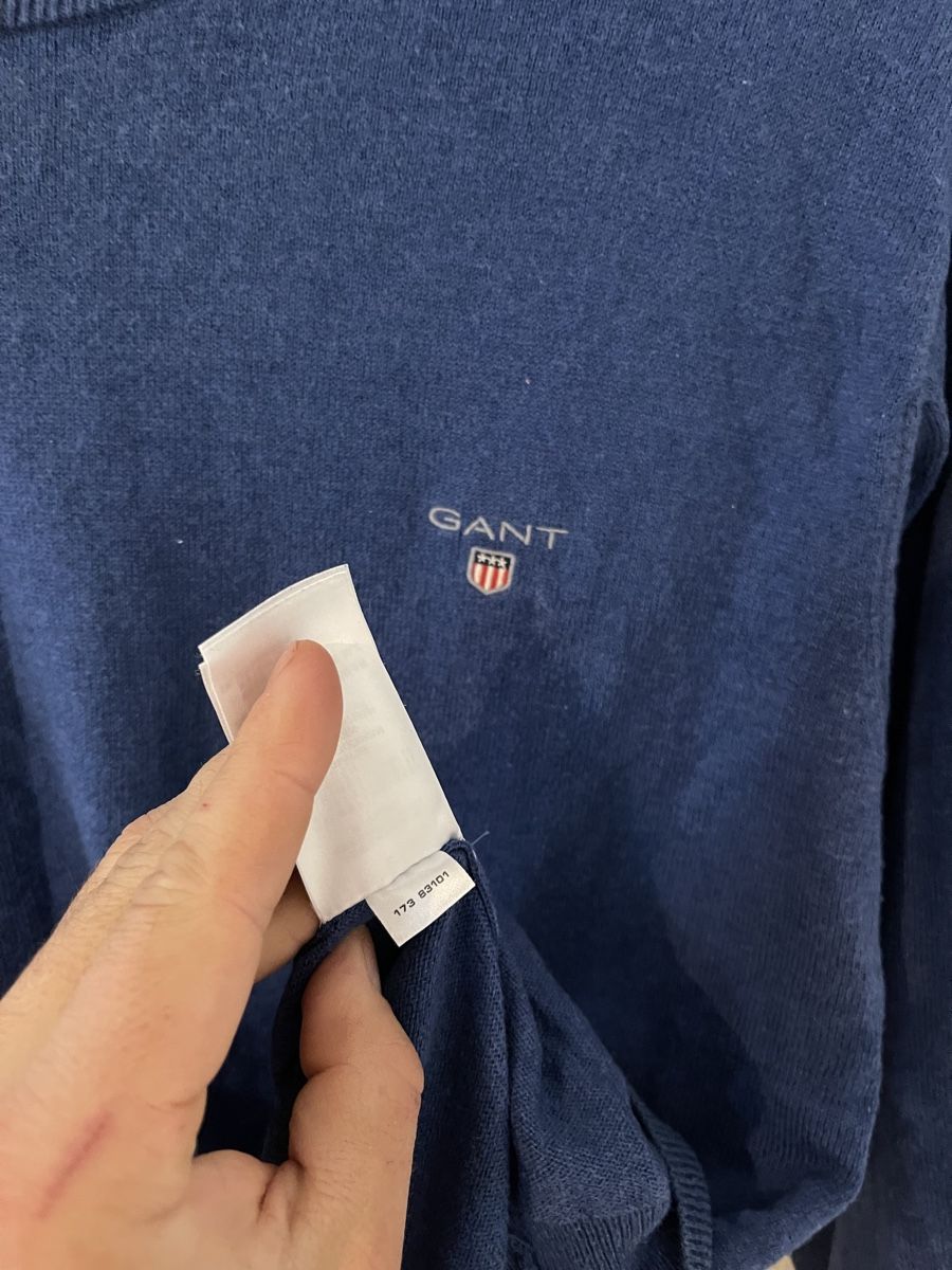 Gant Magliette Polo: GANT Pullover XL, wool! , Blau, elegant, oryginal, y2k – Usato da Wetzikon ZH venduto da Jan_wojt 4