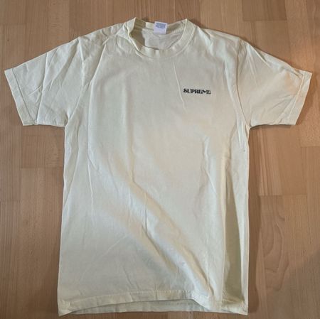Supreme T-Shirt Gelb, Grösse M, Top Zustand!