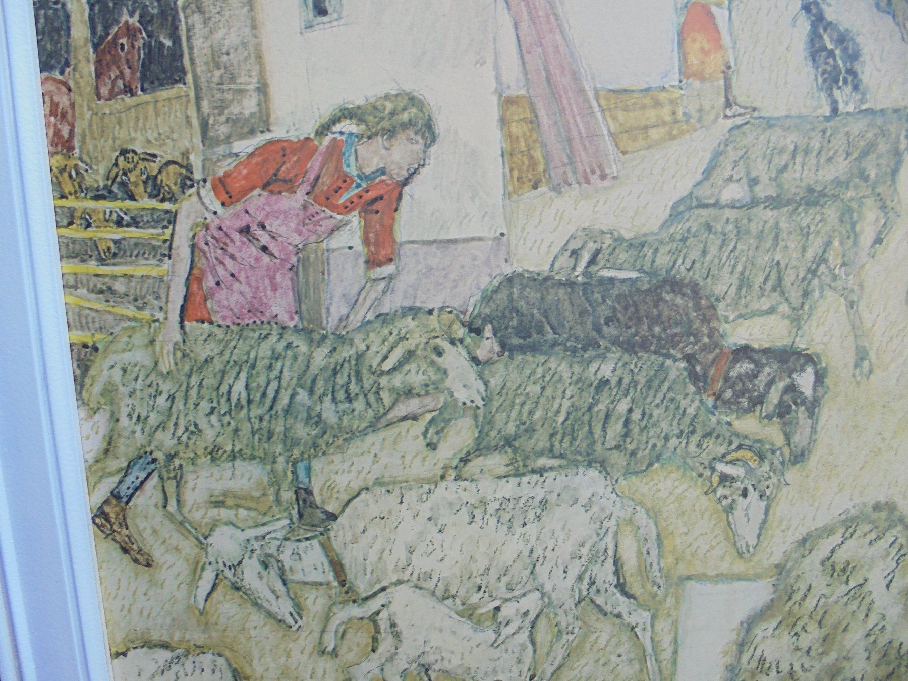 Grafica & Litografie: Schafschur A. Garigiet – Usato da Altstätten venduto da antikundart 3
