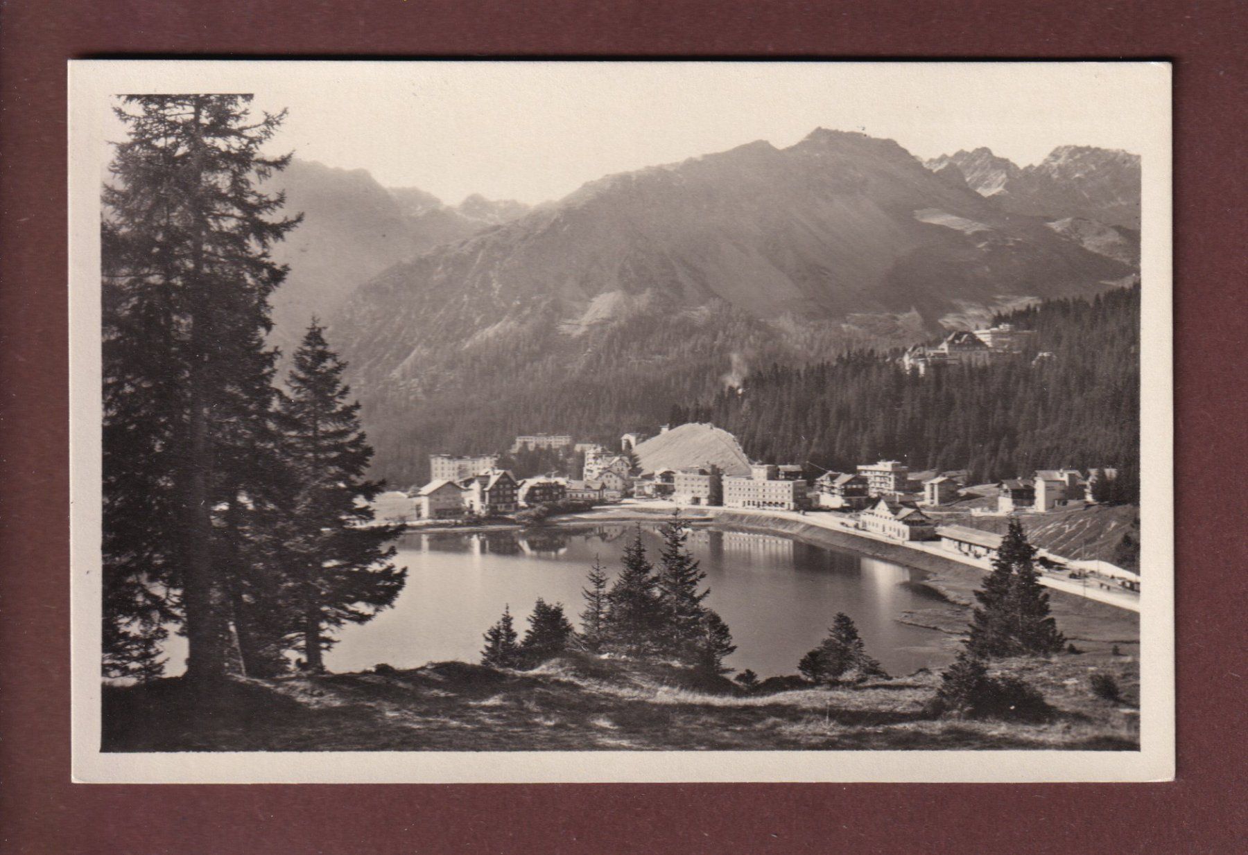Cartoline postali: AROSA - Obersee - 1931 – Usato da Pully venduto da nicecards