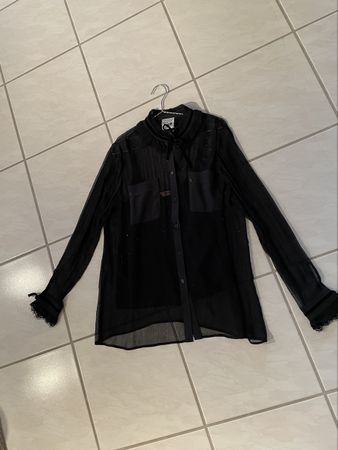 Bluse schwarz Grösse 38 Marke Twinset