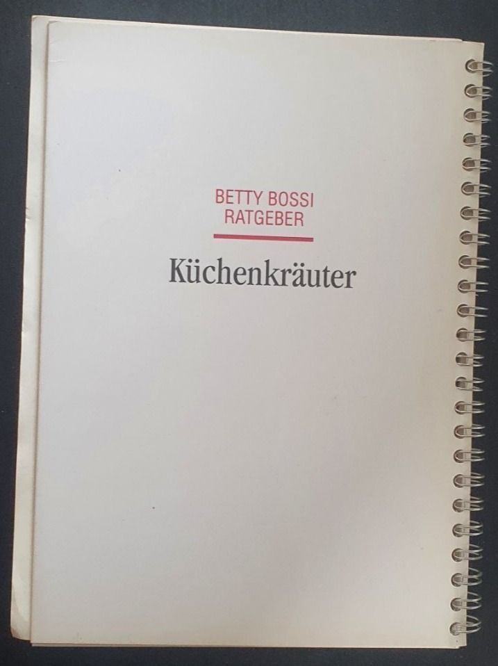 Libri: Betty Bossi Küchenkräuter – Usato da Langnau am Albis venduto da jer_pm72 8